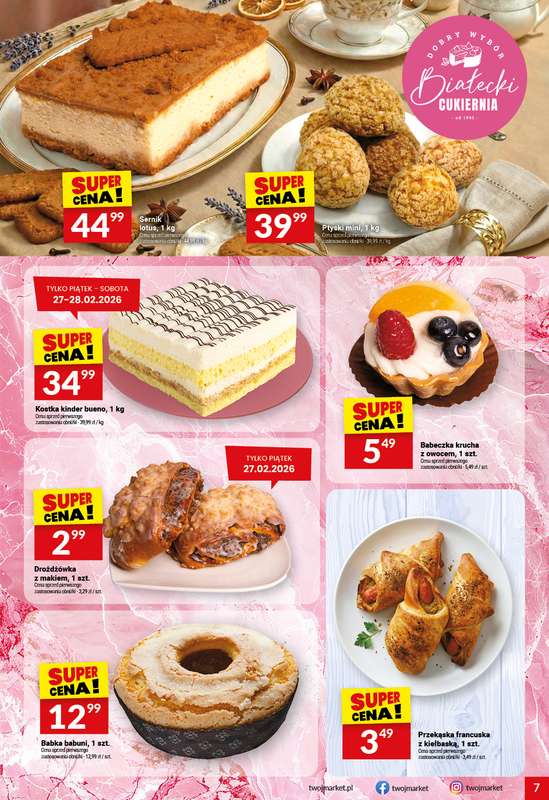 Twój Market - gazetka promocyjna Gazetka od środy 25.02 do wtorku 03.03 - strona 7