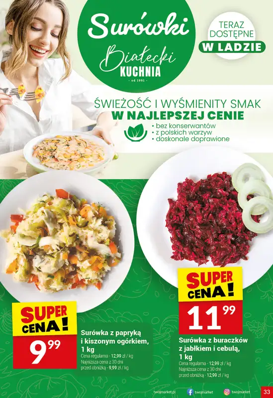 Twój Market - gazetka promocyjna Gazetka od środy 25.02 do wtorku 03.03 - strona 33