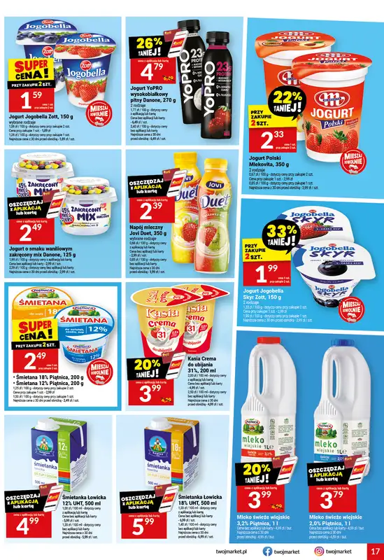 Twój Market - gazetka promocyjna Gazetka od środy 25.02 do wtorku 03.03 - strona 17