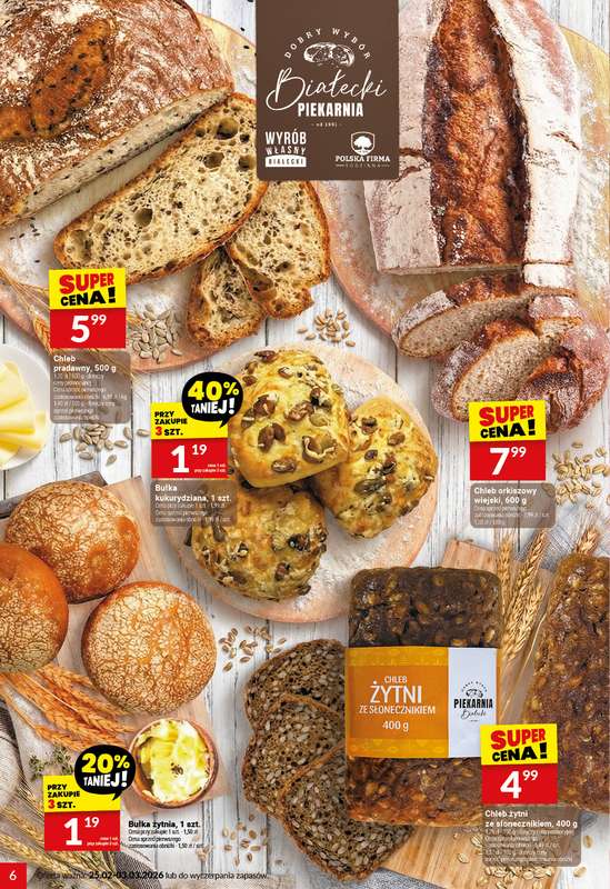 Twój Market - gazetka promocyjna Gazetka od środy 25.02 do wtorku 03.03 - strona 6
