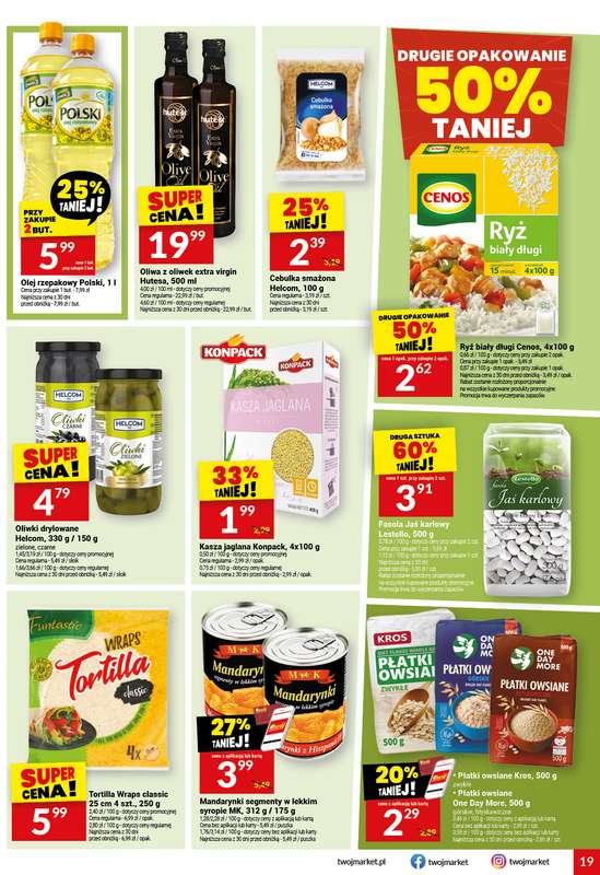 Twój Market - gazetka promocyjna Gazetka od środy 25.02 do wtorku 03.03 - strona 19