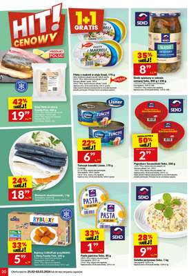 Twój Market - gazetka promocyjna Gazetka od środy 25.02 do wtorku 03.03 - strona 20