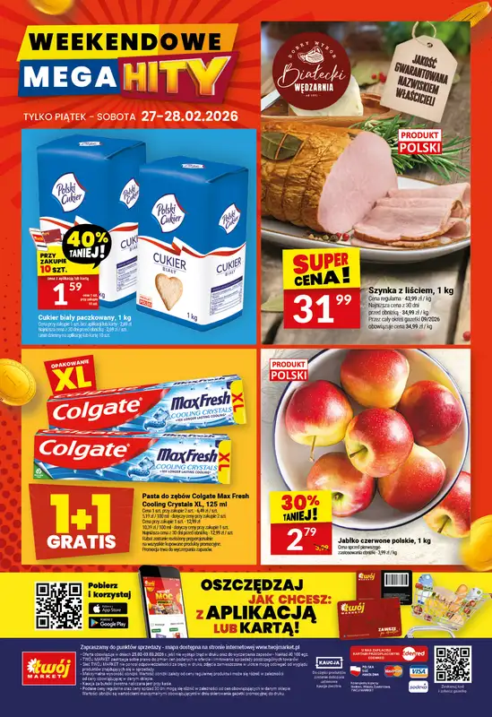 Twój Market - gazetka promocyjna Gazetka od środy 25.02 do wtorku 03.03 - strona 32