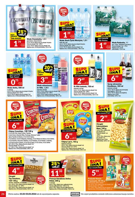 Twój Market - gazetka promocyjna Gazetka od środy 25.02 do wtorku 03.03 - strona 26