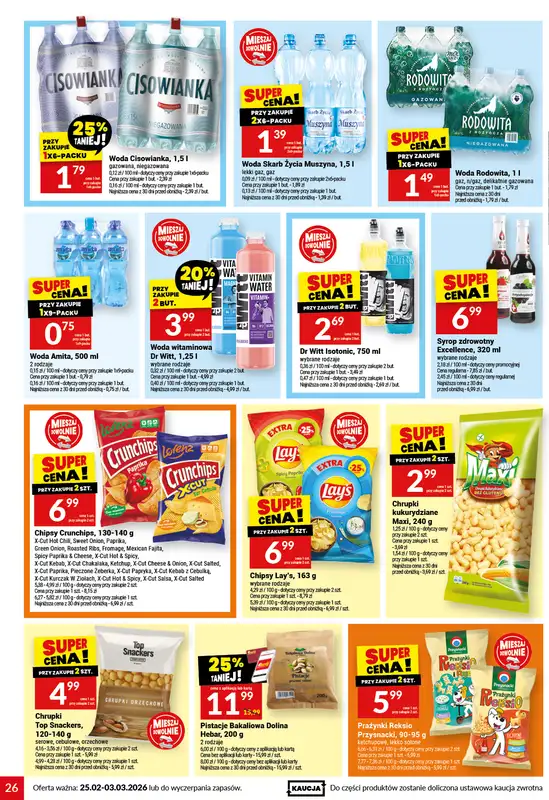 Twój Market - gazetka promocyjna Gazetka od środy 25.02 do wtorku 03.03 - strona 26