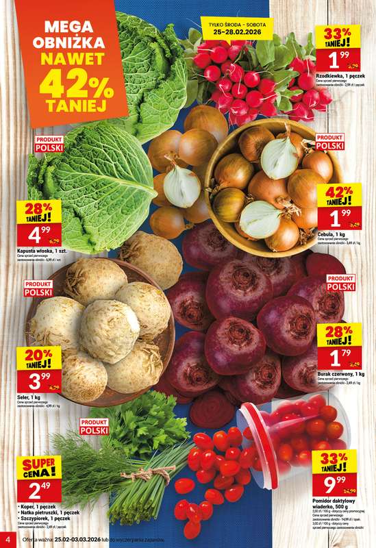 Twój Market - gazetka promocyjna Gazetka od środy 25.02 do wtorku 03.03 - strona 4