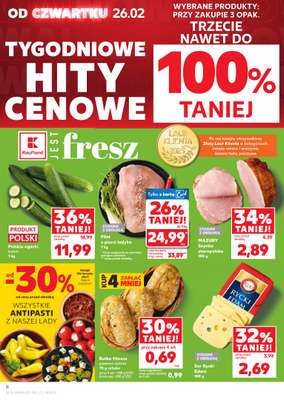 Kaufland - gazetka promocyjna Oferta Kaufland od czwartku 26.02 do środy 04.03 - strona 8