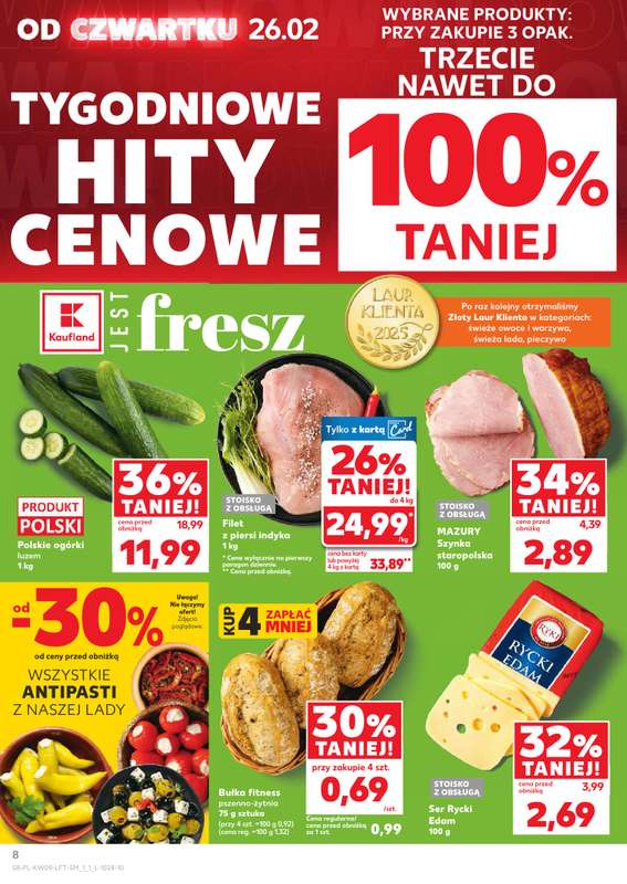 Kaufland - gazetka promocyjna Oferta Kaufland od czwartku 26.02 do środy 04.03 - strona 8