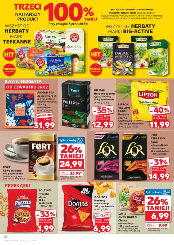 Kaufland - gazetka promocyjna Oferta Kaufland od czwartku 26.02 do środy 04.03 - strona 38