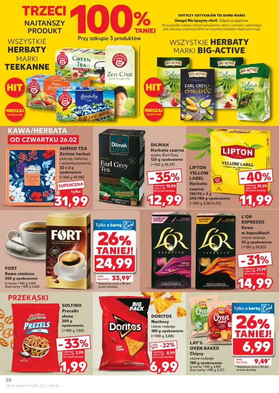 Kaufland - gazetka promocyjna Oferta Kaufland od czwartku 26.02 do środy 04.03 - strona 38