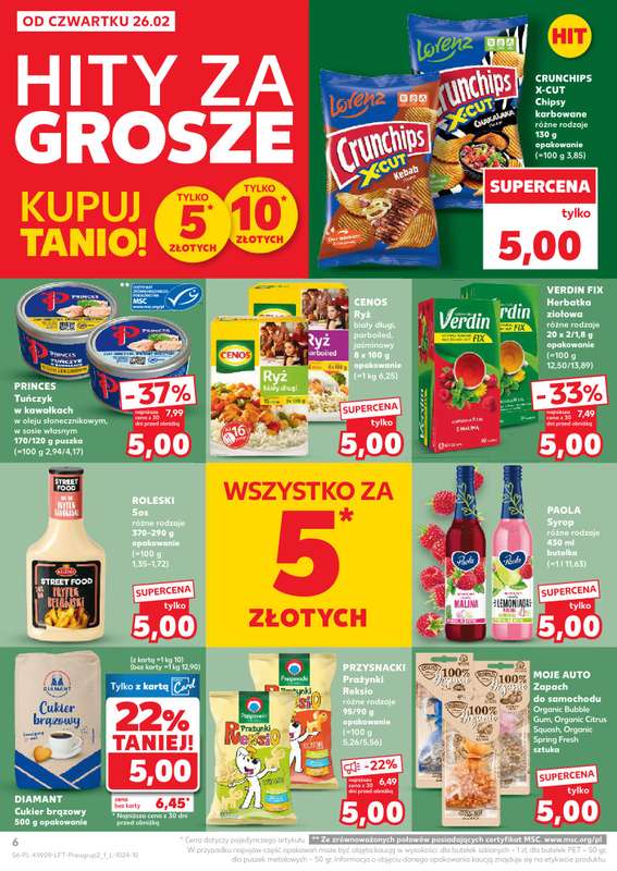 Kaufland - gazetka promocyjna Oferta Kaufland od czwartku 26.02 do środy 04.03 - strona 6