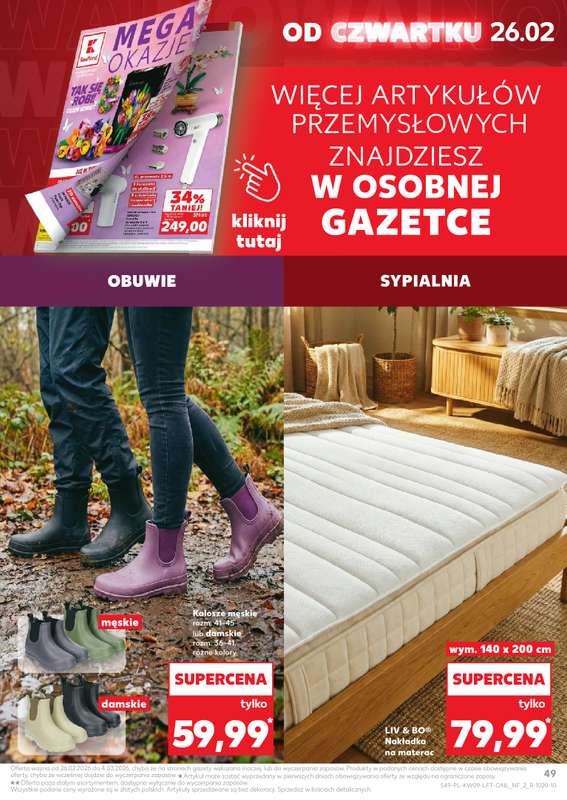 Kaufland - gazetka promocyjna Oferta Kaufland od czwartku 26.02 do środy 04.03 - strona 49
