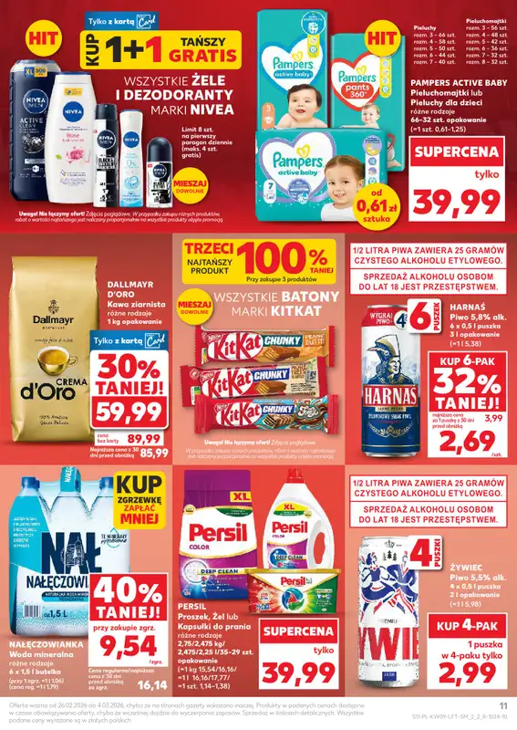 Kaufland - gazetka promocyjna Oferta Kaufland od czwartku 26.02 do środy 04.03 - strona 11