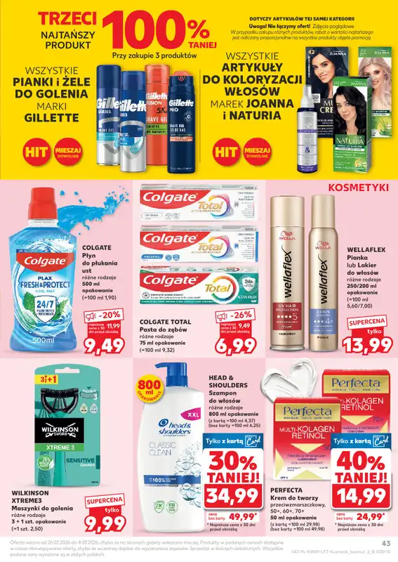 Kaufland - gazetka promocyjna Oferta Kaufland od czwartku 26.02 do środy 04.03 - strona 43