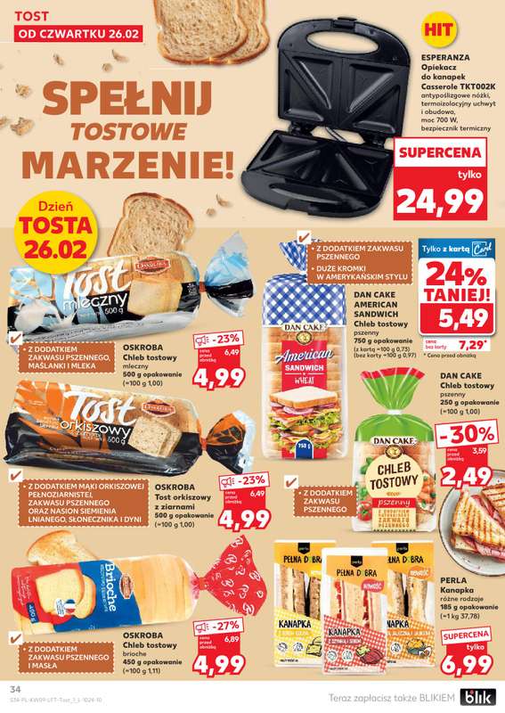 Kaufland - gazetka promocyjna Oferta Kaufland od czwartku 26.02 do środy 04.03 - strona 34