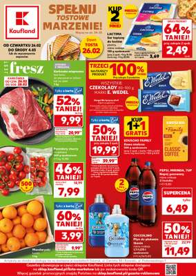 Kaufland - gazetka promocyjna Oferta Kaufland od czwartku 26.02 do środy 04.03