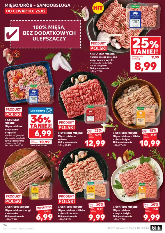 Kaufland - gazetka promocyjna Oferta Kaufland od czwartku 26.02 do środy 04.03 - strona 26
