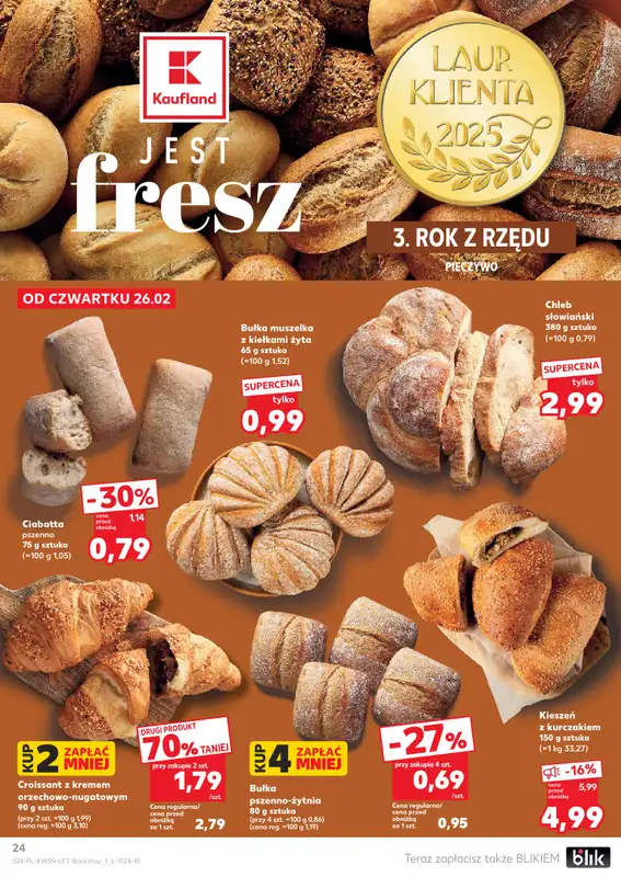 Kaufland - gazetka promocyjna Oferta Kaufland od czwartku 26.02 do środy 04.03 - strona 24