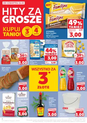 Kaufland - gazetka promocyjna Oferta Kaufland od czwartku 26.02 do środy 04.03 - strona 4