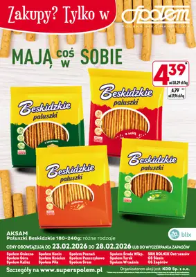 Społem - Blisko i Korzystnie - gazetka promocyjna Plakaty promocyjne od wtorku 24.02 do soboty 28.02 - strona 3