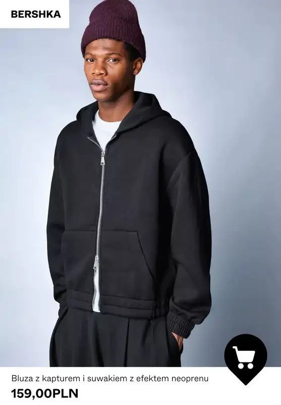 Bershka - gazetka promocyjna BLUZY męskie od wtorku 24.02  - strona 8