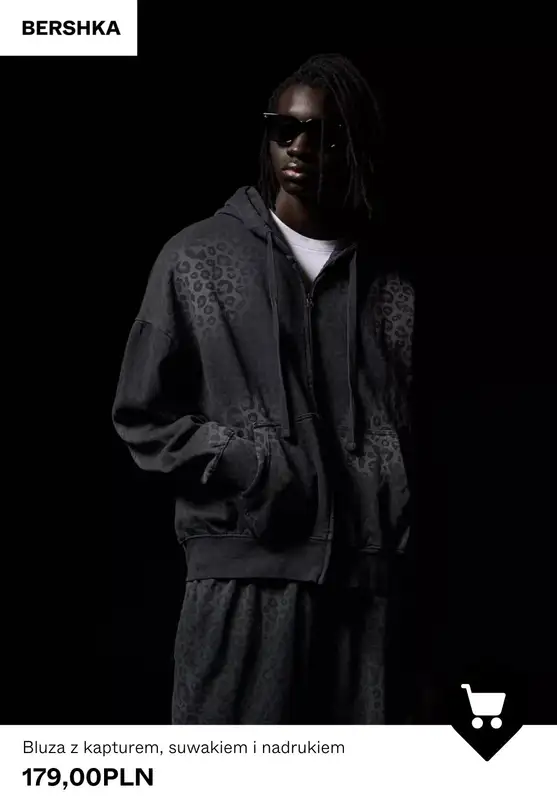 Bershka - gazetka promocyjna BLUZY męskie od wtorku 24.02  - strona 6