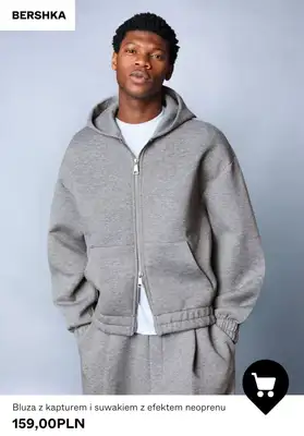 Bershka - gazetka promocyjna BLUZY męskie od wtorku 24.02  - strona 7