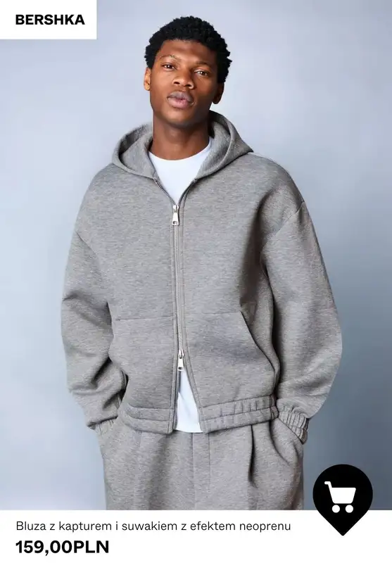 Bershka - gazetka promocyjna BLUZY męskie od wtorku 24.02  - strona 7