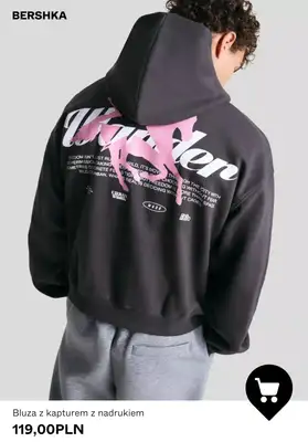 Bershka - gazetka promocyjna BLUZY męskie od wtorku 24.02  - strona 2