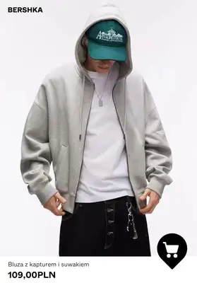Bershka - gazetka promocyjna BLUZY męskie od wtorku 24.02  - strona 4