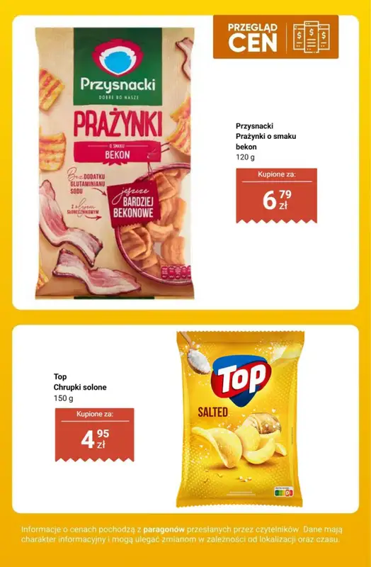 Biedronka - gazetka promocyjna Słone przekąski - przegląd cen od czwartku 26.02 do soboty 28.02 - strona 9