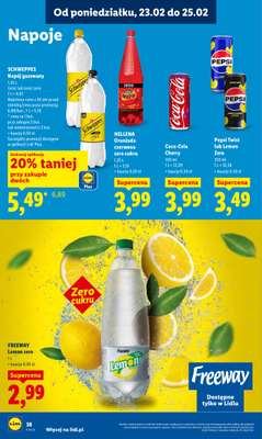 Lidl - gazetka promocyjna Oferta od poniedziałku od poniedziałku 23.02 do środy 25.02 - strona 38