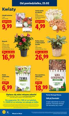 Lidl - gazetka promocyjna Oferta od poniedziałku od poniedziałku 23.02 do środy 25.02 - strona 56