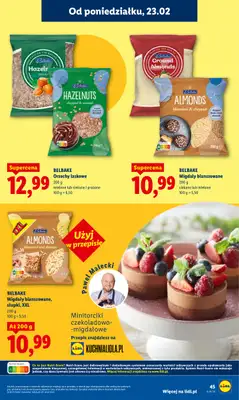 Lidl - gazetka promocyjna Oferta od poniedziałku od poniedziałku 23.02 do środy 25.02 - strona 45
