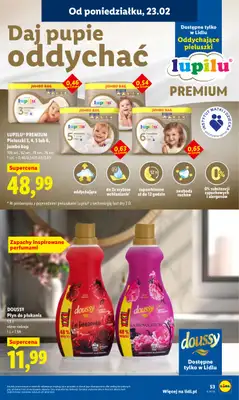 Lidl - gazetka promocyjna Oferta od poniedziałku od poniedziałku 23.02 do środy 25.02 - strona 53