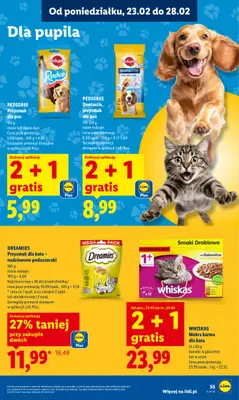 Lidl - gazetka promocyjna Oferta od poniedziałku od poniedziałku 23.02 do środy 25.02 - strona 55