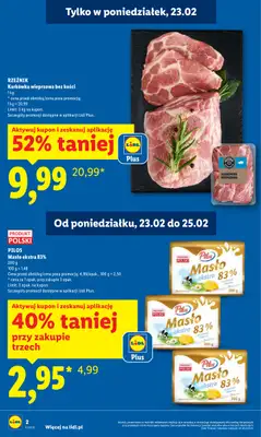 Lidl - gazetka promocyjna Oferta od poniedziałku od poniedziałku 23.02 do środy 25.02 - strona 2