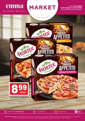 emma MARKET - gazetka promocyjna Plakat promocyjny od czwartku 26.02 do środy 04.03