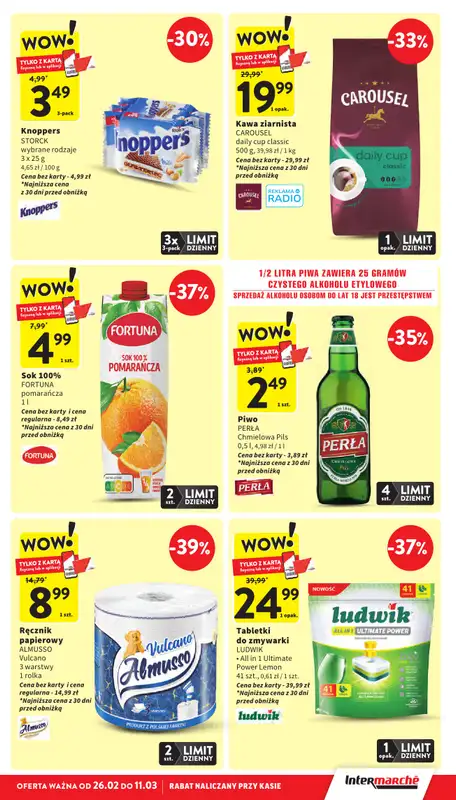 Intermarche - gazetka promocyjna Gazetka od czwartku 26.02 do środy 04.03 - strona 9