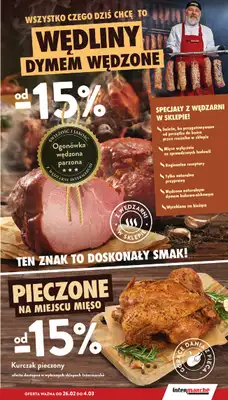 Intermarche - gazetka promocyjna Gazetka od czwartku 26.02 do środy 04.03 - strona 15