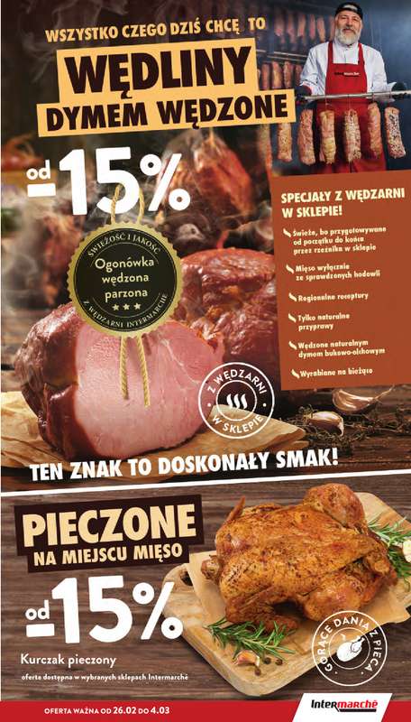 Intermarche - gazetka promocyjna Gazetka od czwartku 26.02 do środy 04.03 - strona 15