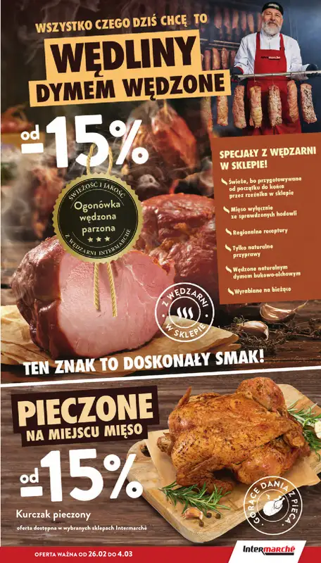 Intermarche - gazetka promocyjna Gazetka od czwartku 26.02 do środy 04.03 - strona 15