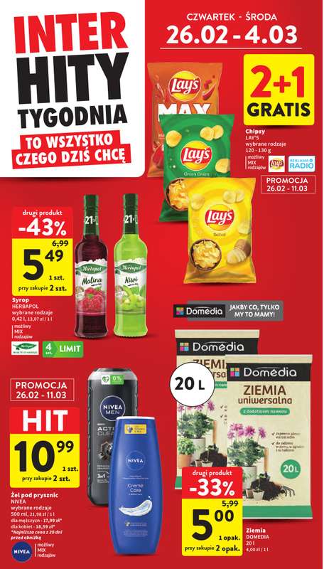 Intermarche - gazetka promocyjna Gazetka od czwartku 26.02 do środy 04.03 - strona 6