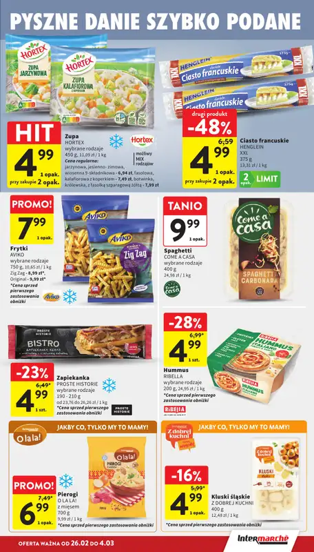 Intermarche - gazetka promocyjna Gazetka od czwartku 26.02 do środy 04.03 - strona 19