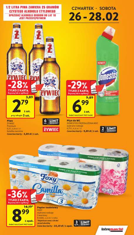 Intermarche - gazetka promocyjna Gazetka od czwartku 26.02 do środy 04.03 - strona 5