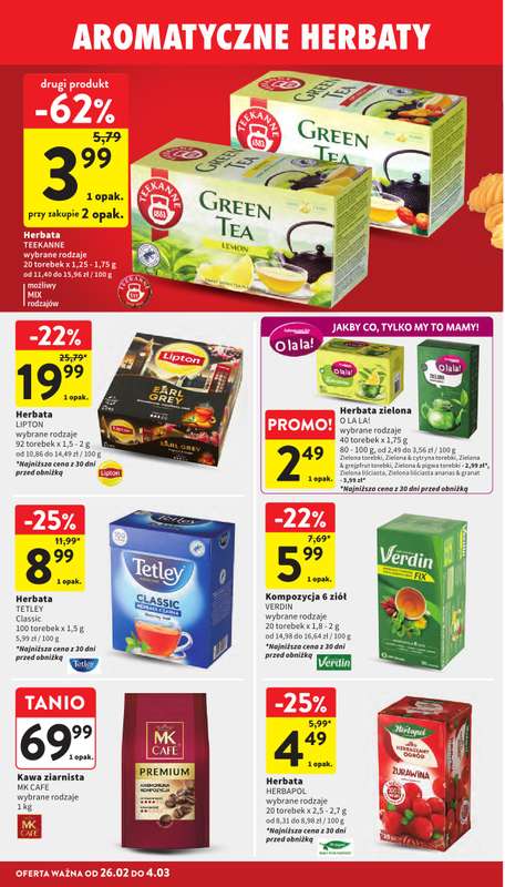Intermarche - gazetka promocyjna Gazetka od czwartku 26.02 do środy 04.03 - strona 26