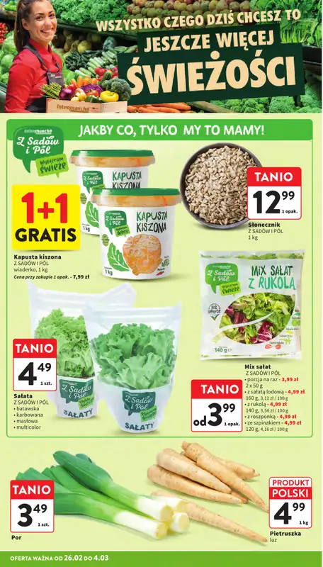 Intermarche - gazetka promocyjna Gazetka od czwartku 26.02 do środy 04.03 - strona 12