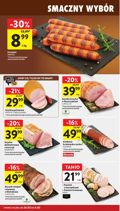 Intermarche - gazetka promocyjna Gazetka od czwartku 26.02 do środy 04.03 - strona 16