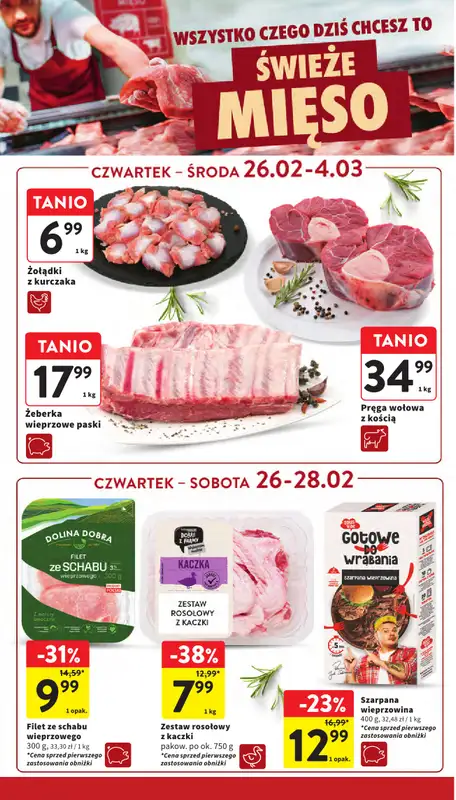 Intermarche - gazetka promocyjna Gazetka od czwartku 26.02 do środy 04.03 - strona 14