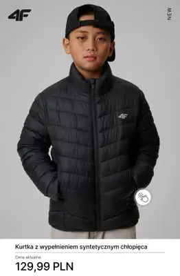 4F - gazetka promocyjna Wiosenne kurtki dziecięce – od 59,99 zł od wtorku 24.02  - strona 9